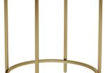 Round glass side table small coffee table - Free Delivery Nationwide