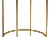 Round glass side table small coffee table - Free Delivery Nationwide