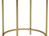 main image for ad Round glass side table small coffee table - Free Delivery Nationwide