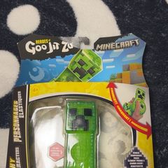 Heroes of Goo Jit Zu Minecraft Creeper Stretchy Figure