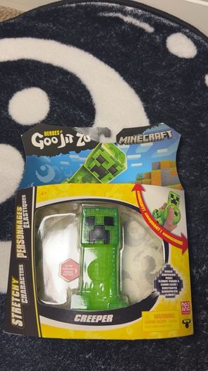 Heroes of Goo Jit Zu Minecraft Creeper Stretchy Figure