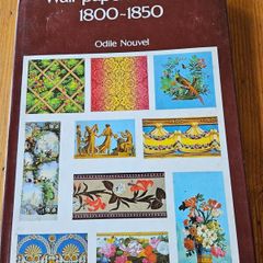 Wall-papers Of France. 1800-1850. First Edition Large Volume Hardback With Dustjacket In Good Condition.  See Photos For Same.