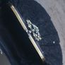 Coast vintage style Lace with Crystals brooch Image 4