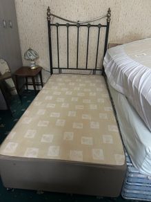 Two Single Beds with Storage