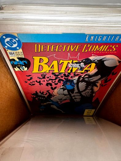 Detective Comics Batman Long Comic Box w 215 comics for Sale