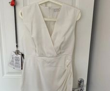 White dressy summer dress