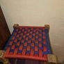Mid Century Wooden Footstool Image 2