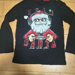 boys christmas long sleeve top - gamer