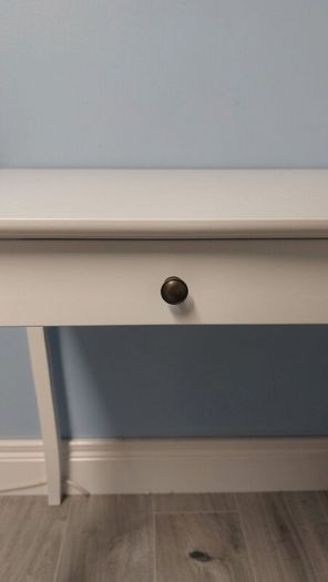 Pretty white desk from Jysk
