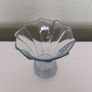 VASE - Art Deco - Blue Glass Image 4