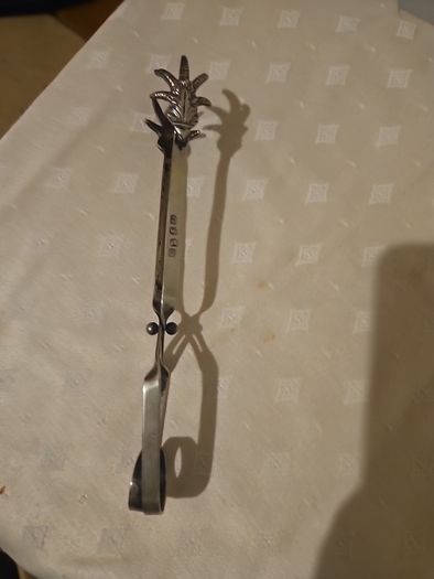 Silver Plated Sugar Tongs