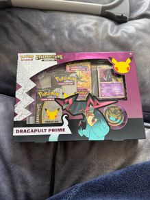 Pokemon celebrations Dragapult Prime box - 25 th anniversary