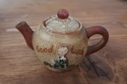 Vintage miniature teapot mustard pot