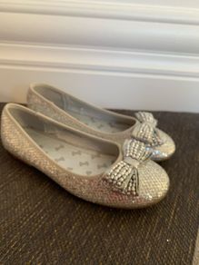 Silver party shoes