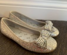 Silver party shoes