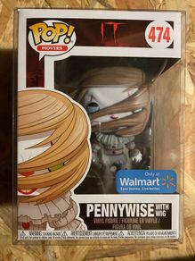 Funko IT Pennywise with Wig Walmart Exclusive 474 Vaulted