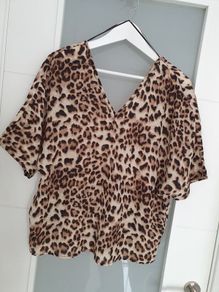 Selected Femme Leopard Sz 10