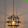 Black Industrial style Pendant light x2 Image 2