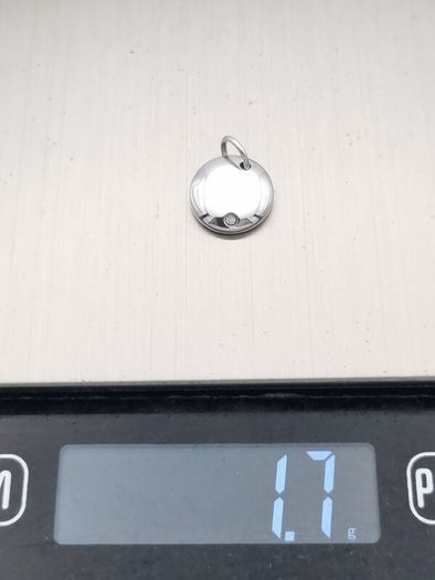 Vintage 925 Sterling Silver Hot Diamonds Designer Charm