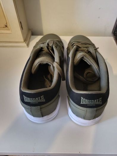 khaki green trainers