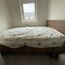 king size bed. Dimensions 150x210x50. Comes with good mattress Image 2