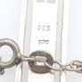 925 Vintage Sterling Silver Scottish Goldcraft Signed Modernist Necklace Image 5