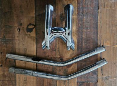 Harley davidson riser plus free handlebar