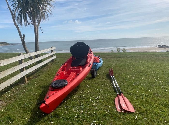 Two Rainbow easy expedition kayaks, Collection in Wexford .
