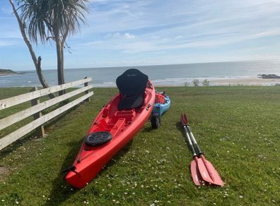 Two Rainbow easy expedition kayaks, Collection in Wexford .