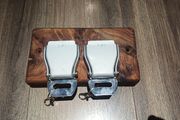 Authentic Aircraft Seatbelt Key Holder Handcrafted Aviation Wall Mount