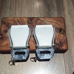 Authentic Aircraft Seatbelt Key Holder Handcrafted Aviation Wall Mount