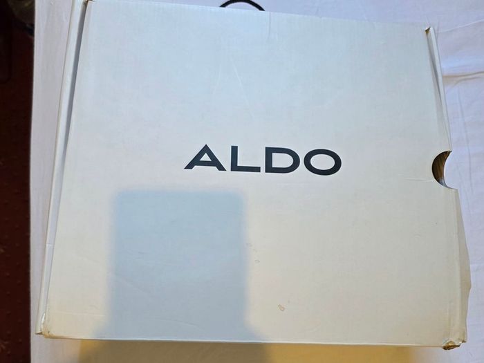 ALDO Overgamer Black Heeled Boots size 5