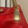 Coach Edie Turn-Lock Pebble New Leather Bag Image 2