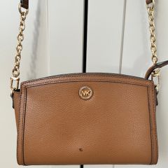 Michael Kors tan crossbody bag