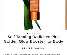 Clarins  self tanning drops for body
