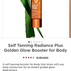 Clarins  self tanning drops for body