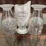 Vintage set of 3 John Power & Son Irish Whiskey Glasses Image 2