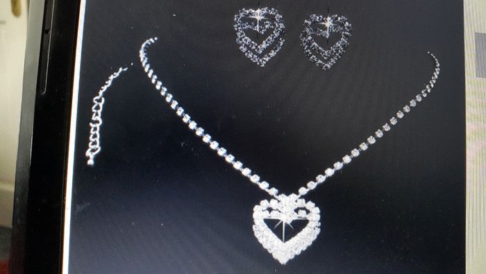 Bridal Necklace and matching Earrings ( DEBS )