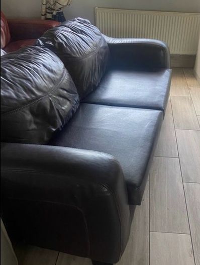 FREE 3 seater Leather Couch