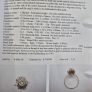 Ballerina Snowflake Diamond Ring Image 2
