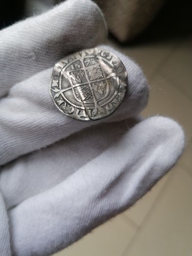 1573 Silver Sixpence Coin
