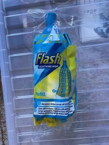 Flash mop head