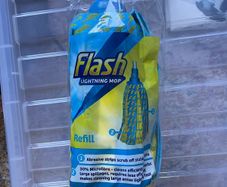 Flash mop head