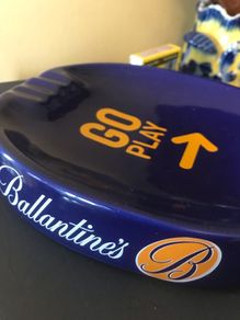 Ballantine's Go Play Ashtray