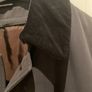 Douglas the Business Black overcoat with corduroy collar - Size 46 Chest Image 2