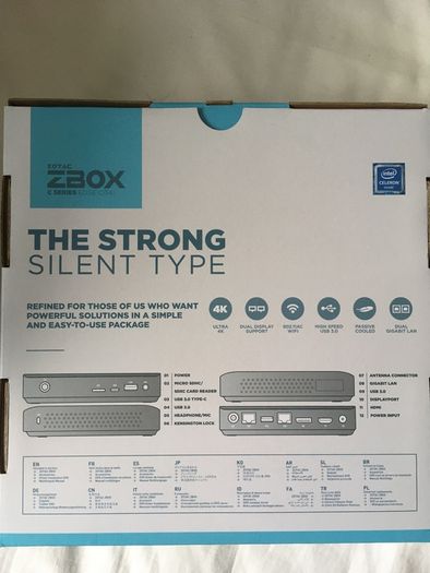 Zotac Zbox CI341 Barebone perfect for Home Assistant or pfSense firewall