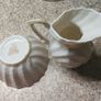 Vintage Beleek Jug & Sugar bowl -final  reduction Image 3