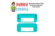 Nintendo Switch OLED Protective Silicone Rubber Gel Console Soft Case Cover Green