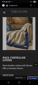 Paul costello throw