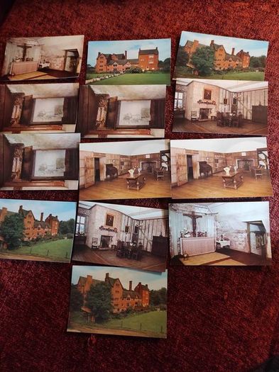 Set of Harvington Hall postcards